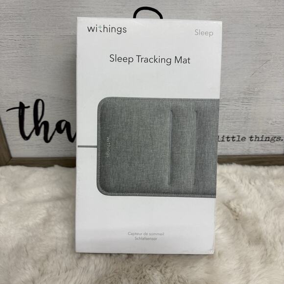 Withings Sleep Tracking Mat Gray Model WSM02-ALL-US NIB - Picture 1 of 10